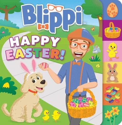 Blippi: Happy Easter! (Board Books with Tabs) By Editors of Studio Fun International Cover Image