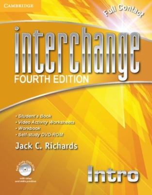 Interchange Intro Full Contact with Self-Study DVD-ROM [With DVD ROM] (Interchange Fourth Edition) By Jack C. Richards Cover Image