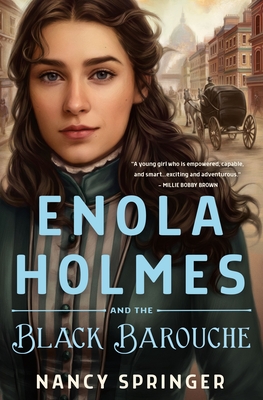 Enola Holmes and the Black Barouche cover