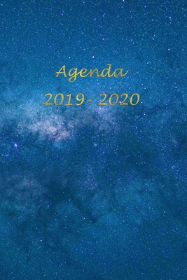 Agenda Scuola 2019 - 2020: Mensile - Settimanale - Giornaliera - Settembre 2019 - Agosto 2020 - Obiettivi - Rubrica - Orario Lezioni - Appunti - Cover Image