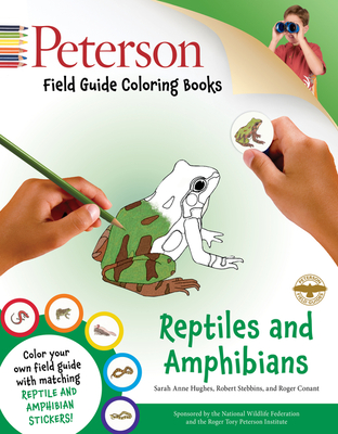 Peterson Field Guide Coloring Books: Reptiles And Amphibians (Peterson Field Guide Color-In Books) Cover Image