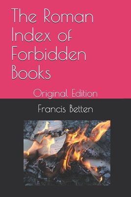The Roman Index of Forbidden Books: Original Edition Cover Image