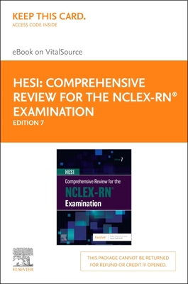 Hesi Comprehensive Review for the Nclex-Rn(r) Examination - Elsevier eBook on Vitalsource (Retail Access Card) Cover Image