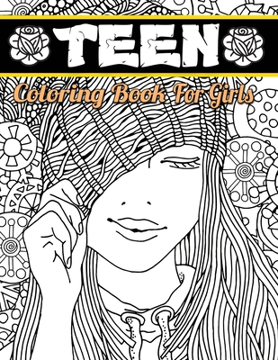 detailed coloring pages for teenage girls