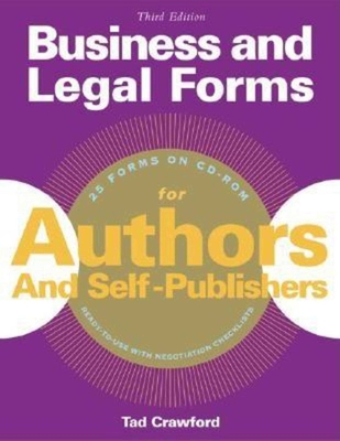 Cover for Business and Legal Forms for Authors and Self Publishers (Business and Legal Forms Series)