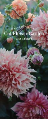 Floret Farm's Cut Flower Garden List Ledger: (Mother's Day Gift, Gardener's Gift, Dahlia Notebook) (Floret Farms x Chronicle Books) By Chris Benzakein (Photographs by) Cover Image