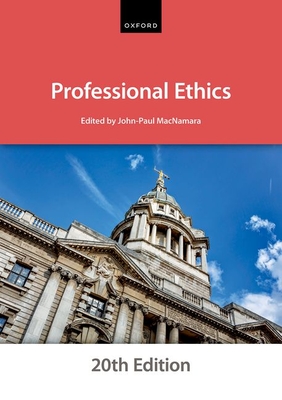 Professional Ethics (Bar Manuals) Cover Image