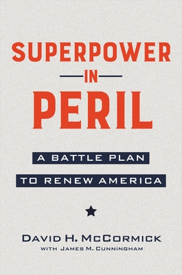Cover for Superpower in Peril