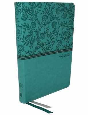 Kjv, Thinline Bible, Large Print, Leathersoft, Green, Red Letter Edition, Comfort Print Cover Image
