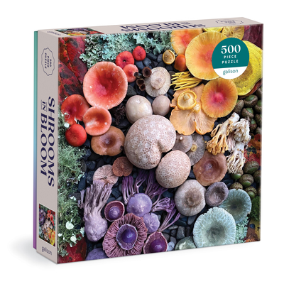Shrooms in Bloom 500 Piece Puzzle By Galison Mudpuppy (Created by) Cover Image