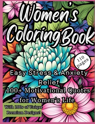 Adult Coloring Book for Women Cover Image
