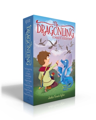 The Dragonling Complete Collection (Boxed Set): The Dragonling; A Dragon in the Family; Dragon Quest; Dragons of Krad; Dragon Trouble; Dragons and Kings By Jackie French Koller, Judith Mitchell (Illustrator) Cover Image