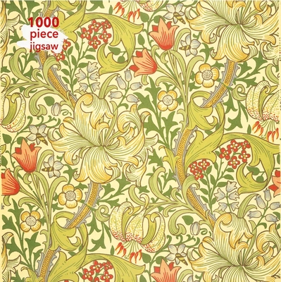 Adult Jigsaw Puzzle William Morris Gallery: Golden Lily: 1000-Piece Jigsaw Puzzles By Flame Tree Studio (Created by) Cover Image