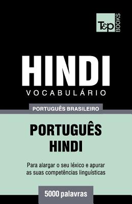 Vocabulário Português Brasileiro-Hindi - 5000 palavras Cover Image