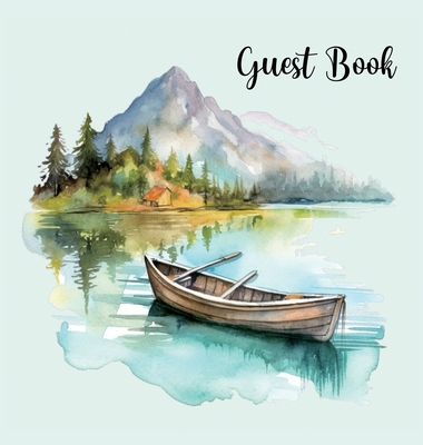 Guest book (hardback), comments book, guest book to sign, vacation home, holiday home, visitors comment book Cover Image