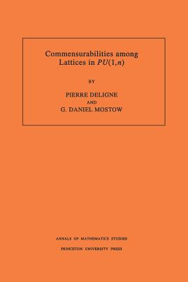 Commensurabilities Among Lattices in Pu (1, N). (Am-132), Volume 132 (Annals of Mathematics Studies #132) By Pierre Deligne, G. Daniel Mostow Cover Image