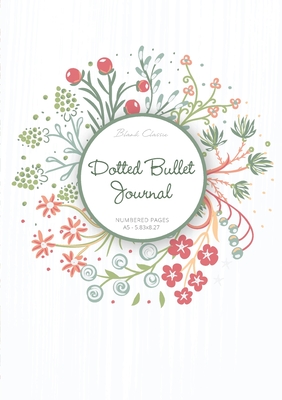 Dotted Bullet Journal: Medium A5 - 5.83X8.27 (Summer Wreath) Cover Image