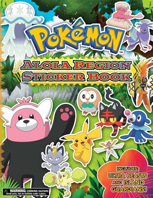 Pokémon Alola Region Sticker Book By The Pokemon Company International Cover Image