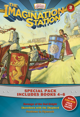 Imagination Station Books 3-Pack: Revenge of the Red Knight / Showdown with the Shepherd / Problems in Plymouth Cover Image