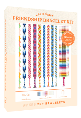 Mindful Crafts: Calm Vibes Friendship Bracelet Kit By Chronicle Books Cover Image