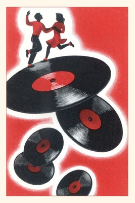 Vintage Journal Couple Dancing on Vinyl Records By Found Image Press (Producer) Cover Image