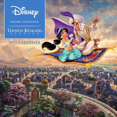 Disney Dreams Collection by Thomas Kinkade Studios: 2021 Mini Wall Calendar By Thomas Kinkade Cover Image