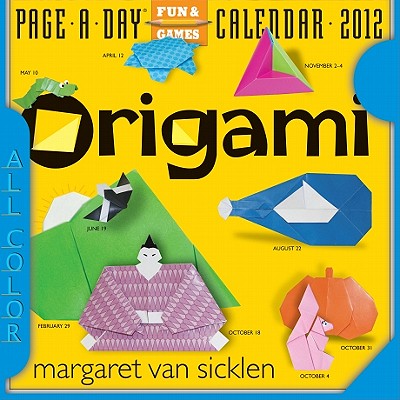 Origami 2012 Page-a-Day Calendar Cover Image