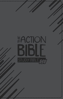 The Action Bible Study Bible ESV (Gray) By David C Cook, Catherine DeVries (Editor), Sergio Cariello (Illustrator) Cover Image