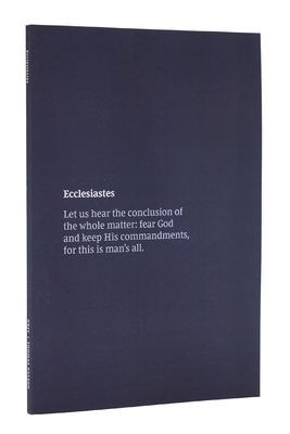 NKJV Scripture Journal - Ecclesiastes: Holy Bible, New King James Version By Thomas Nelson Cover Image