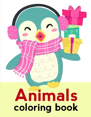 Download Animals Coloring Book A Coloring Pages With Funny Design And Adorable Animals For Kids Children Boys Girls Paperback Crow Bookshop