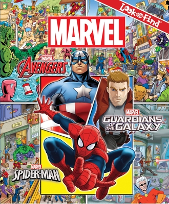 Marvel: Look and Find: Look and Find By Pi Kids, Art Mawhinney (Illustrator) Cover Image
