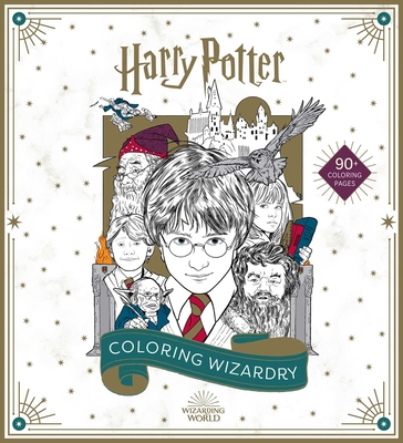 Harry Potter: Coloring Wizardry Cover Image