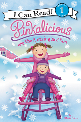 Pinkalicious and the Amazing Sled Run: A Winter and Holiday Book for Kids (I Can Read Level 1)