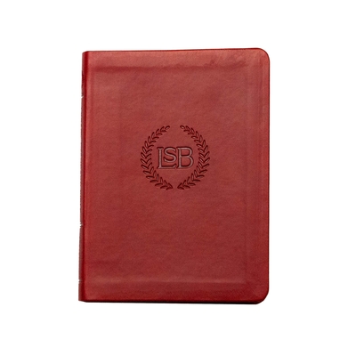 Legacy Standard Bible, New Testament with Psalms and Proverbs LOGO Edition - Burgundy Faux Leather By Steadfast Bibles Cover Image