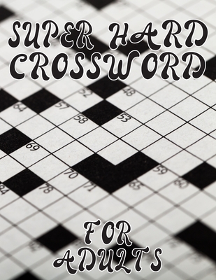 Hard crossword on sale