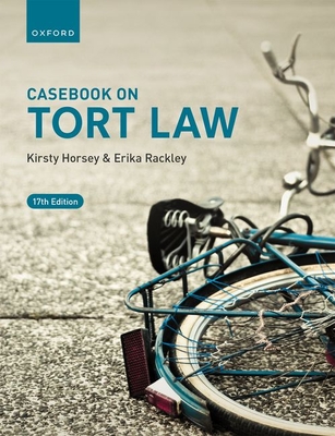 Casebook on Tort Law 17th Edition Cover Image