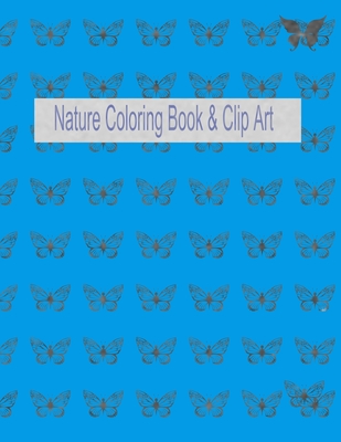 Nature Coloring Book & Clip Art Cover Image
