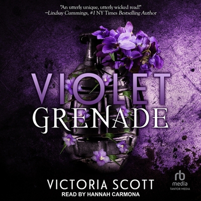 Violet Grenade By Victoria Scott, Hannah Carmona (Read by) Cover Image