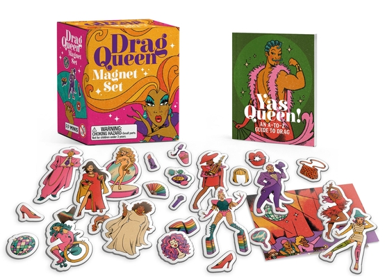 Drag Queen Magnet Set (RP Minis) By Steve Foxe, Vander Von Odd, Cheyne Gallarde (Illustrator) Cover Image