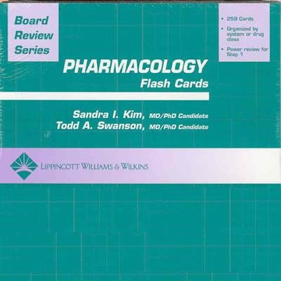 BRS Pharmacology Flash Cards (Board Review Series) (Cards