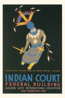 Vintage Journal Poster of Apache Devil Dancer Cover Image