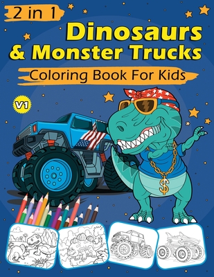 Awesome Dinosaurs Coloring Book for Kids