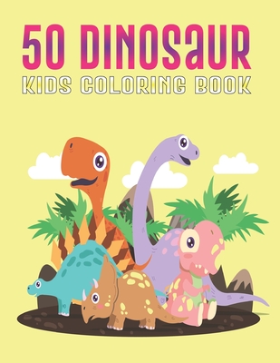 Dinosaur Coloring Book for Kids Ages 4-8 Graphic by Kids Coloring