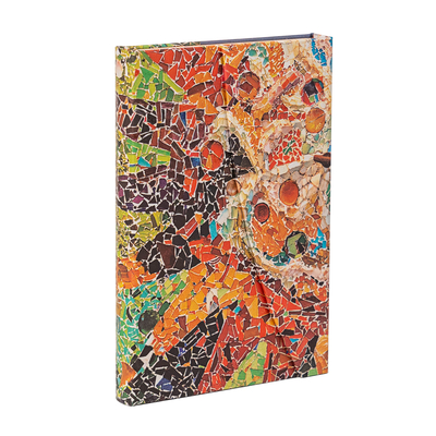 Gaudi's Sun Mini Lined Hardcover Journal, 176pg, 85GSM, Antoni Gaudi Collection by Paperblanks (Gaudi's Mosaics) By Paperblanks (By (artist)) Cover Image