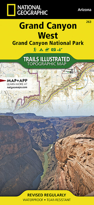 Grand Canyon West Map [Grand Canyon National Park] (National Geographic Trails Illustrated Map #263)