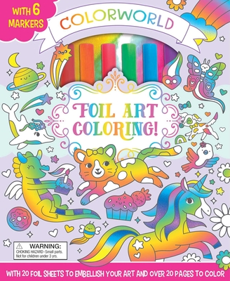 ColorWorld: Foil Art Coloring! Cover Image