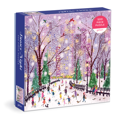 Snowy Night 500 Piece Puzzle By Galison Mudpuppy (Created by) Cover Image