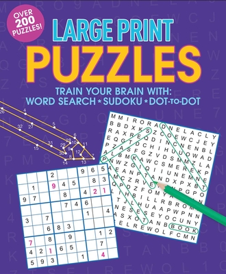 Large Print Puzzles By Editors of Thunder Bay Press (Editor) Cover Image
