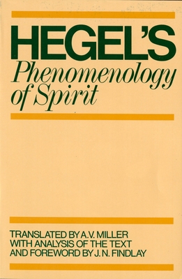 Phenomenology of Spirit (Galaxy Books)