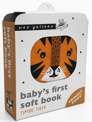 Tiptoe Tiger (2020 Edition): Baby's First Soft Book (Wee Gallery Cloth Books) By Surya Sajnani Cover Image